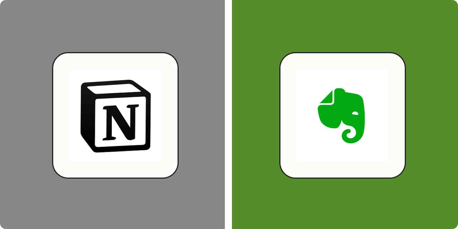 O que é melhor, Evernote ou Notion?